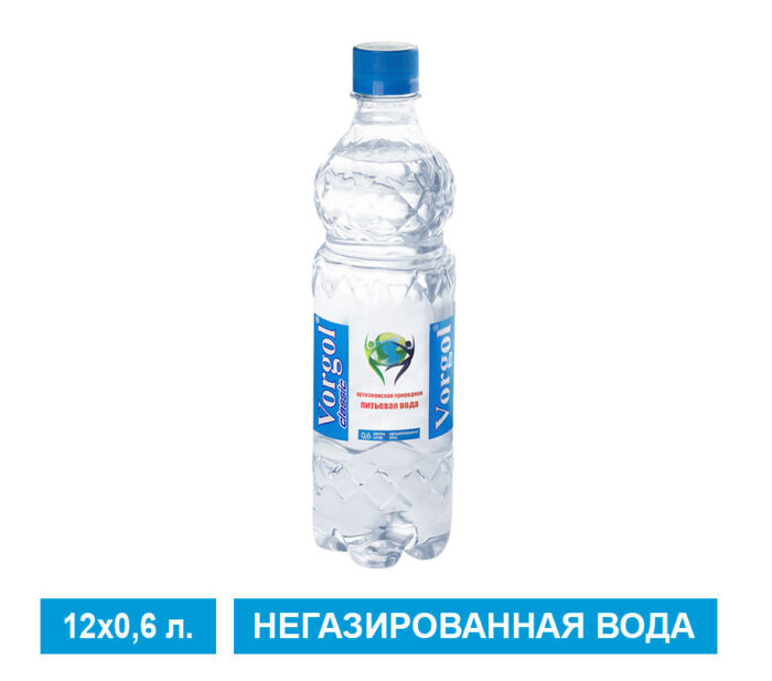 Природная вода Vorgol негазированная, пэт 0,6 л