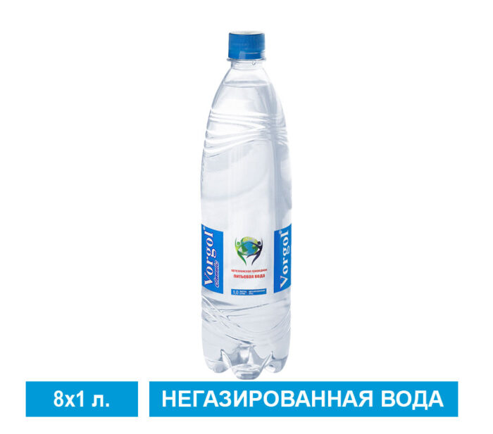 Природная вода Vorgol негазированная, пэт 1,0 л