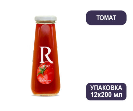 Сок Rich (томат с солью), стекло, 0,2 л