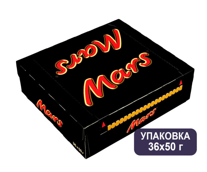 Шоколадный батончик Mars, 50 г