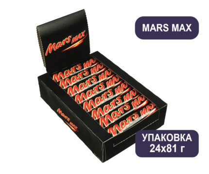 Шоколадный батончик Mars Max, 81 г