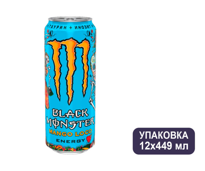 Black Monster Mango Loco, ж/б 0,449 л