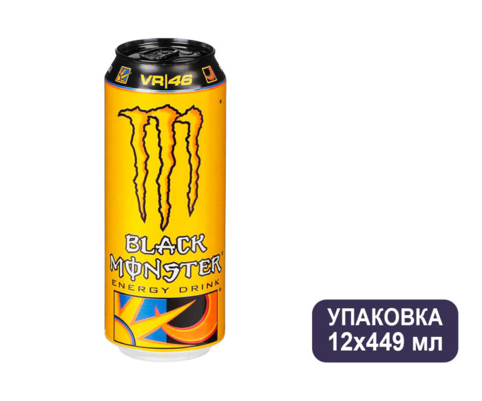 Black Monster Energy The Doctor, ж/б 0,449 л