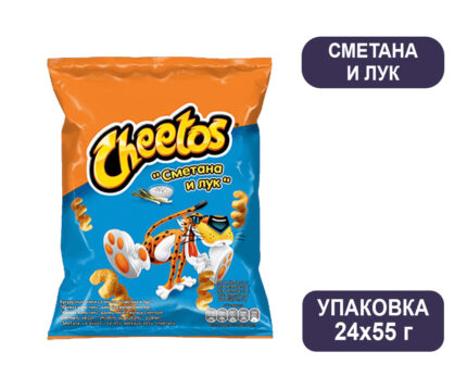 Cheetos сметана и лук, 55 г