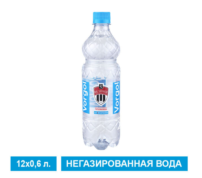 Природная вода Vorgol негазированная 0,6 л ФК Химки