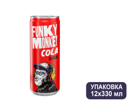 Funky Monkey Cola (Фанки манки Кола), ж/б