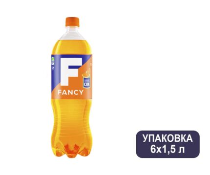 Напиток "Fancy" безалкогольный сильногазированный, ПЭТ, 0,5 л